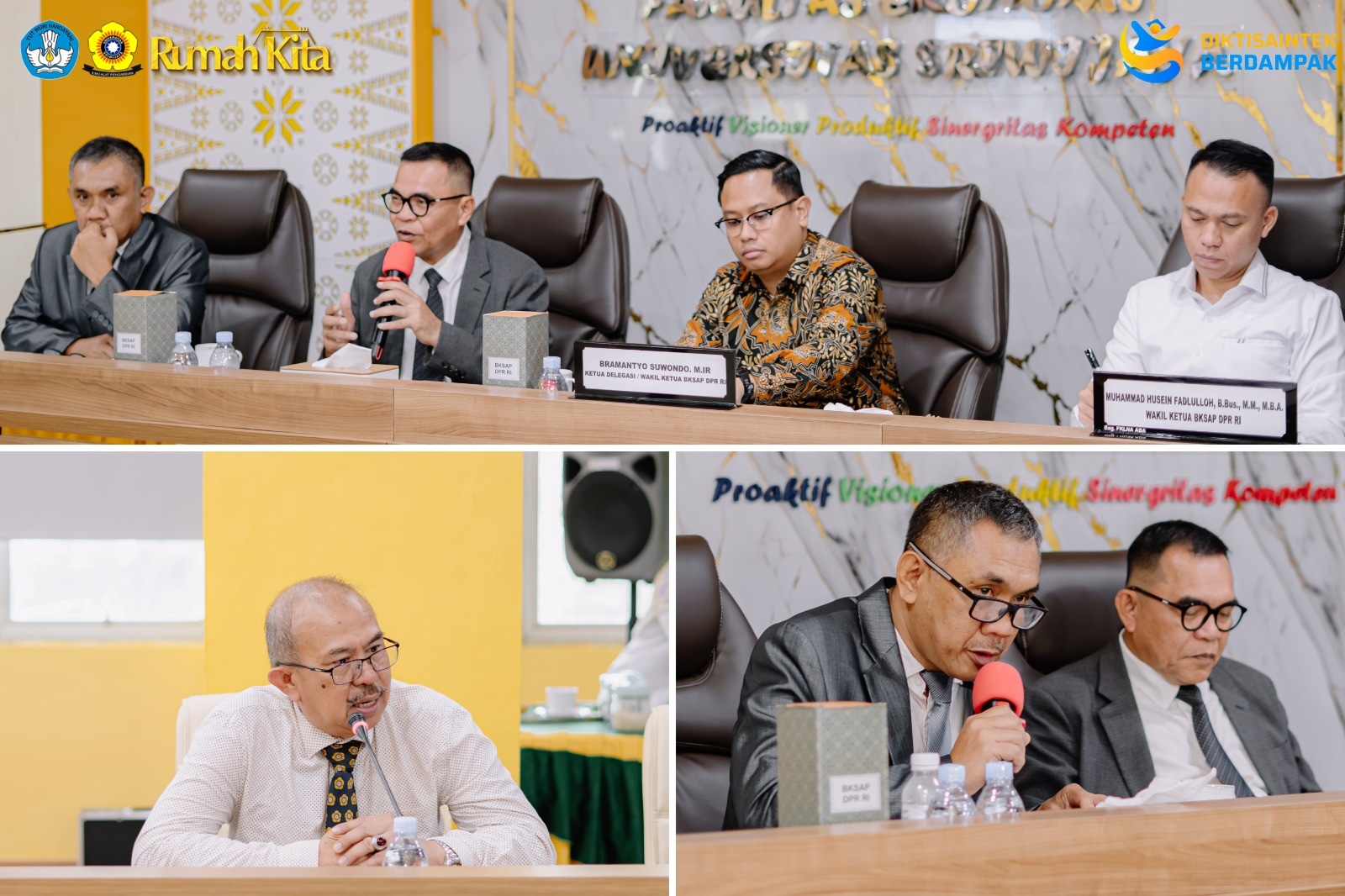 UNSRI Terima Kunker BKSAP DPR RI: Dorong Sinergi Akademisi dan Parlemen untuk Wujudkan Ekonomi Biru di Indonesia