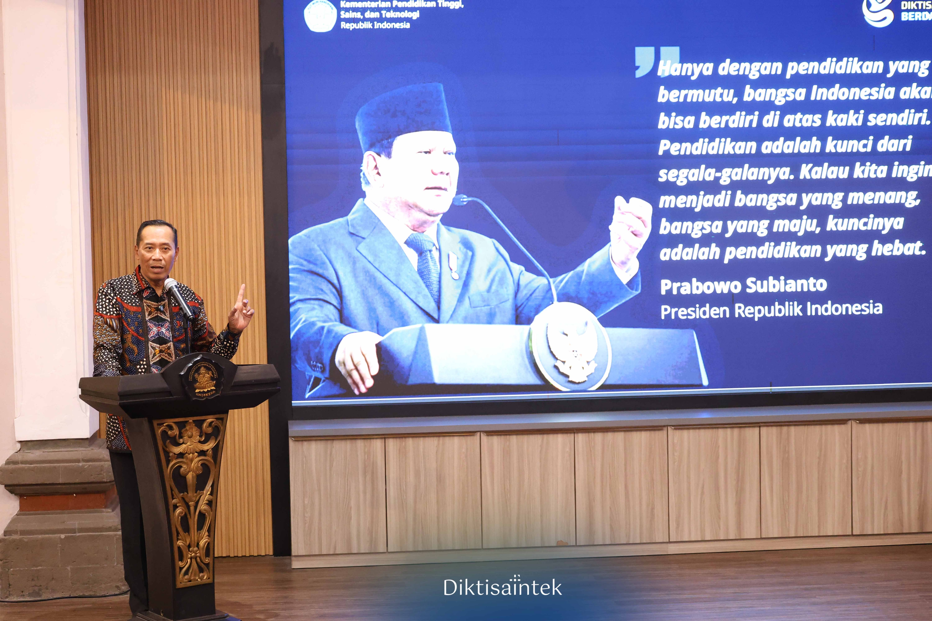 Atasi Krisis Literasidan Numerasi Anak, Wamendiktisaintek Dorong Kampus Membentuk Konsorsium National Foundation Skill Indonesia