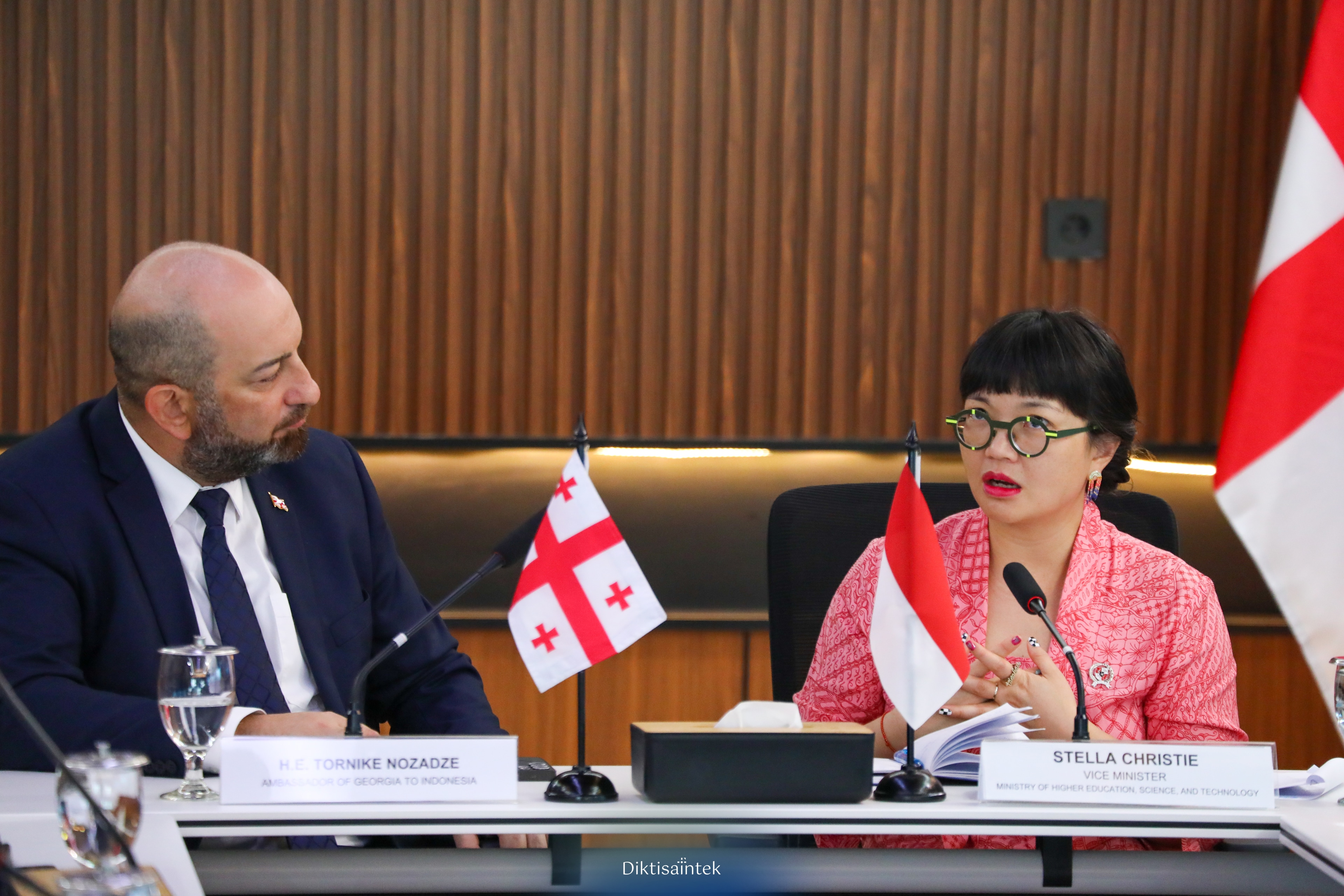 Bahas Kolaborasi Strategis, Indonesia–Georgia Fokus pada Talenta dan Ekonomi Pendidikan