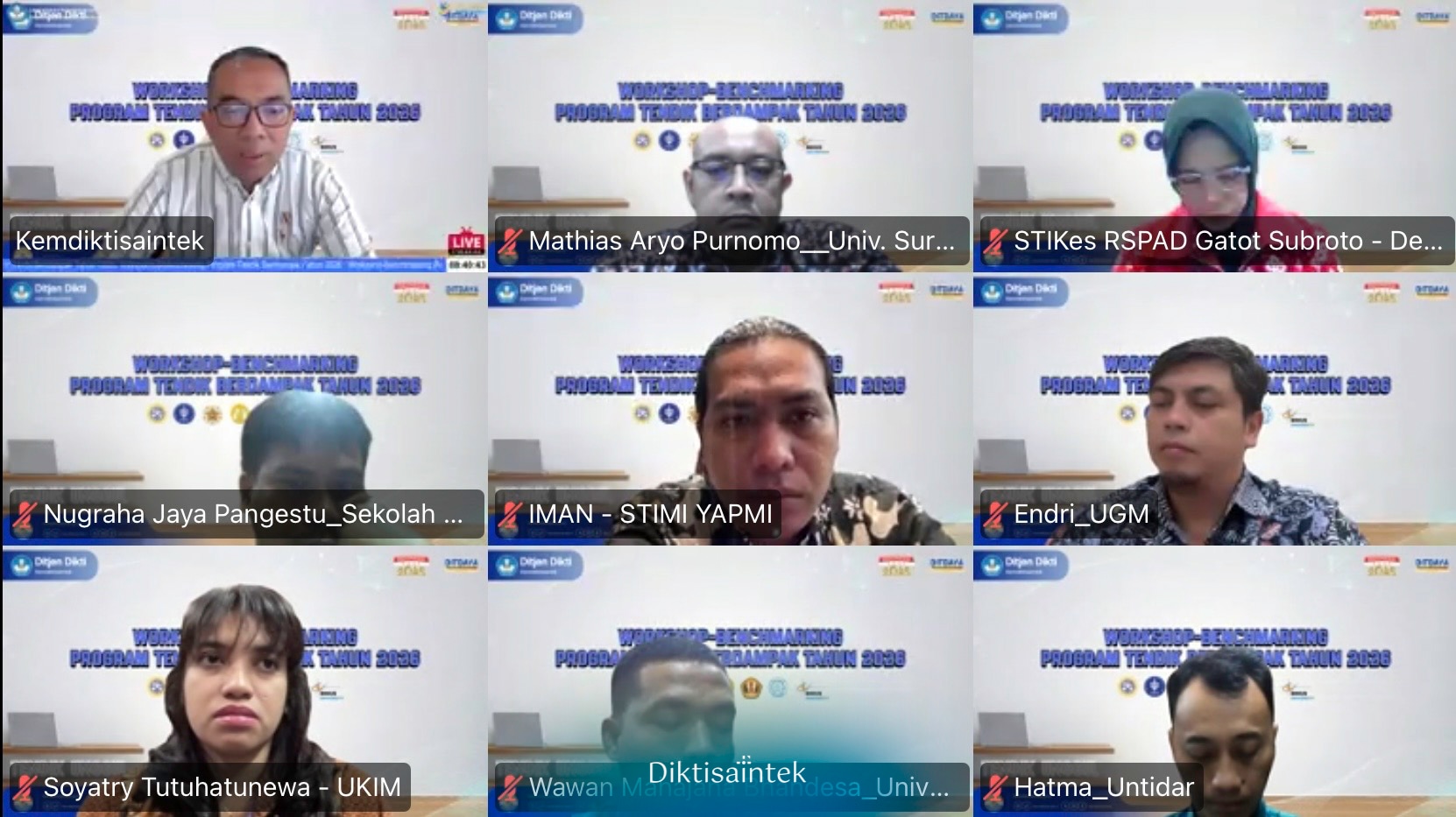 Upaya Transformasi Pendidikan Tinggi, Kemdiktisaintek Tegaskan Program Tendik Berdampak 2026