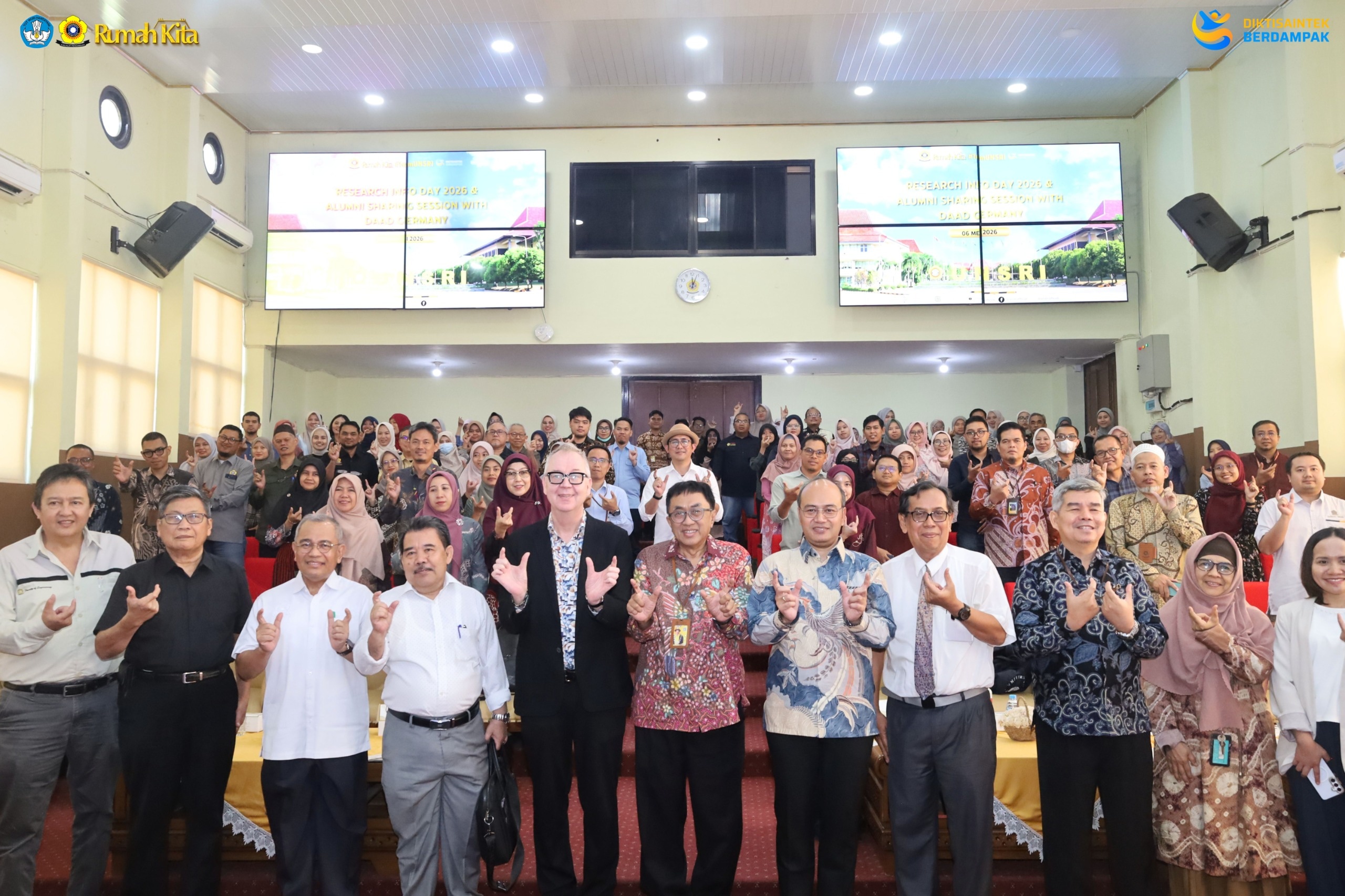 UNSRI Terima Kunjungan DAAD dan EURAXESS ASEAN, Bahas Peluang Studi dan Kolaborasi Riset di Jerman