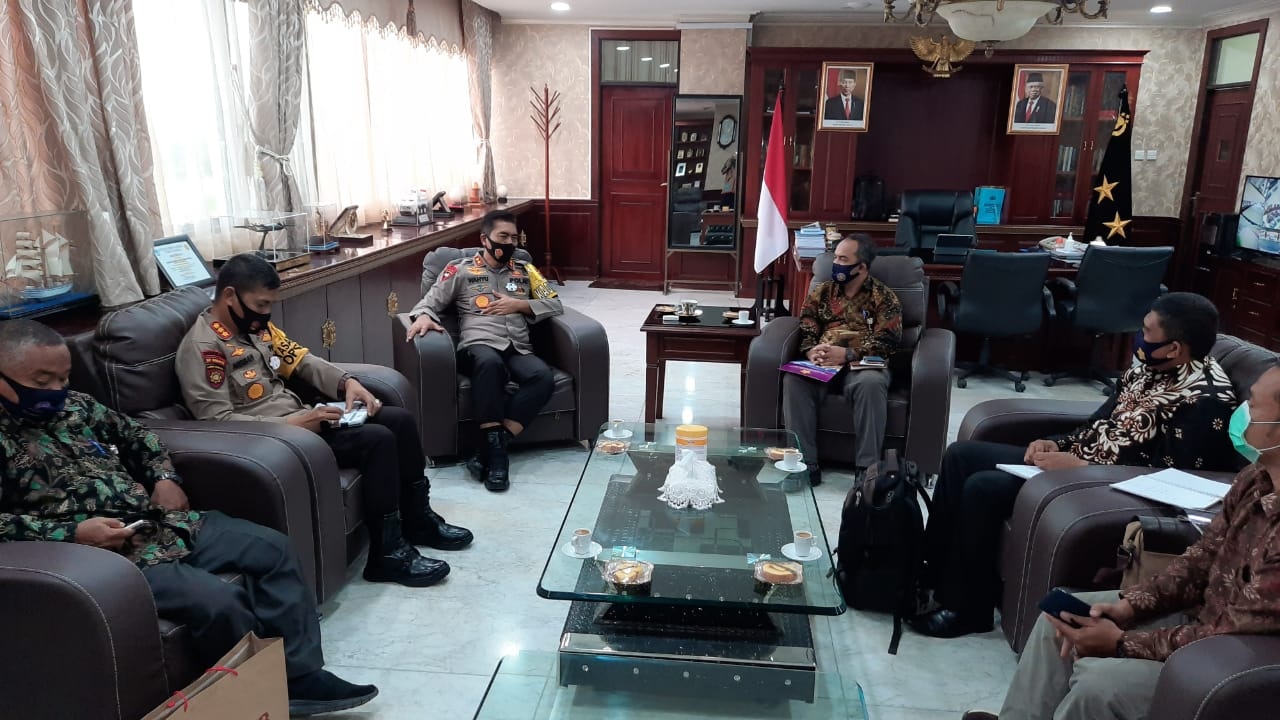 FKH Unsyiah Audiensi Ke Polda Aceh Terkait Program Kampus Merdeka