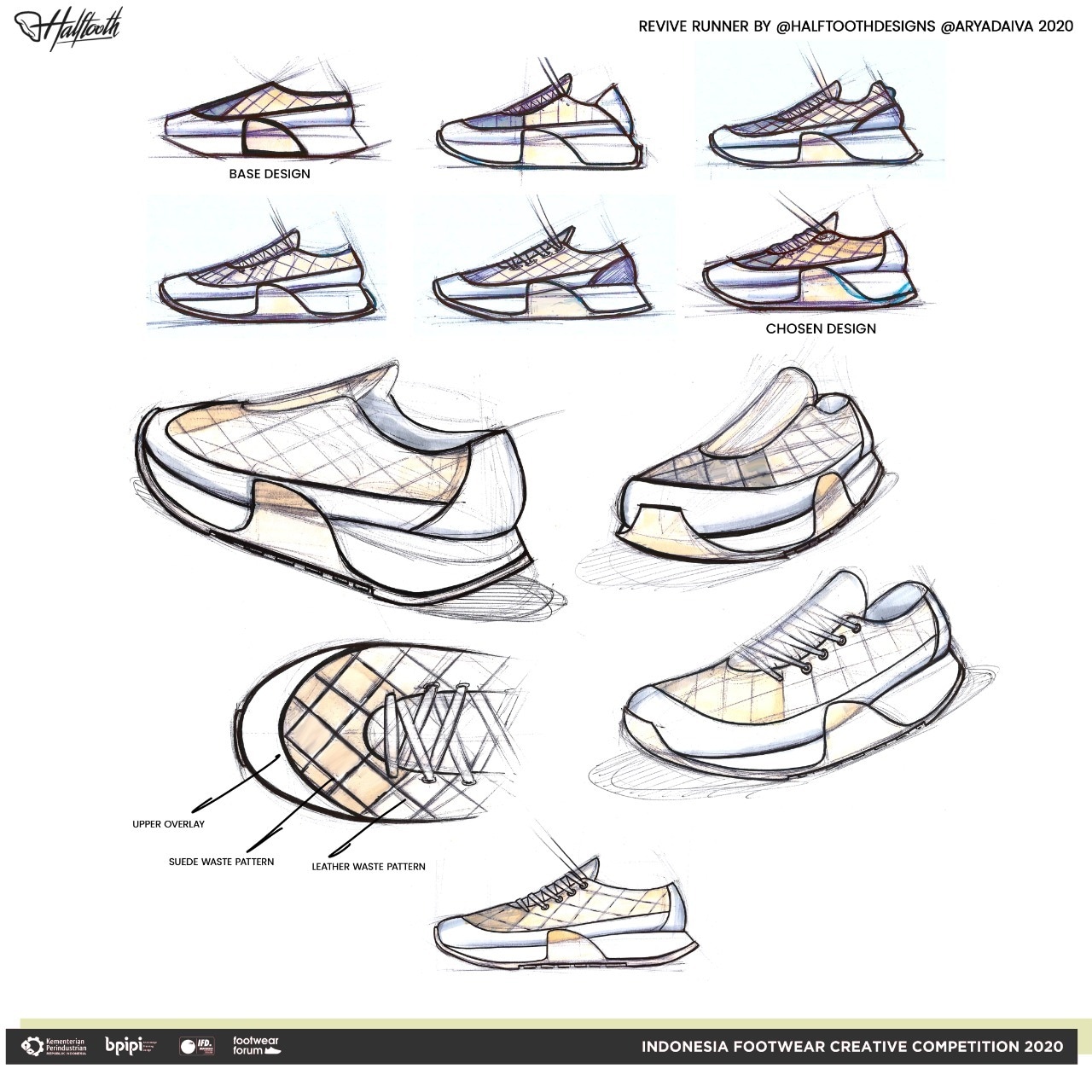 Desain Sepatu Ramah Lingkungan, Mahasiswa ITS Juarai IFCC 2020