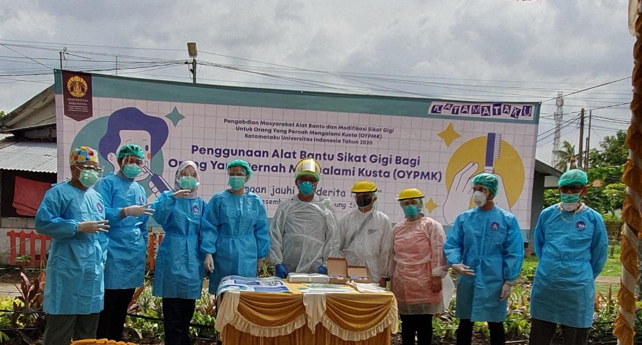 Akademisi UI Ciptakan “Katamataku Easy Brush” Bagi Orang yang Pernah Menderita Kusta
