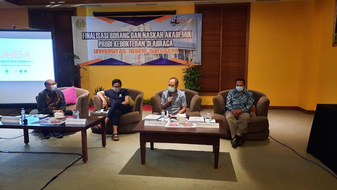 Unesa Selangkah Lebih Dekat Wujudkan Prodi Kedokteran Olahraga