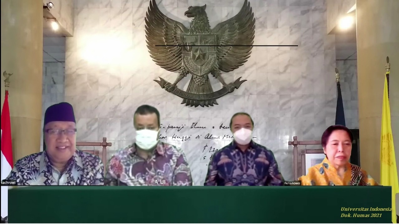 Rektor UI Lantik Dekan Fakultas Ilmu Administasi Periode 2021-2025