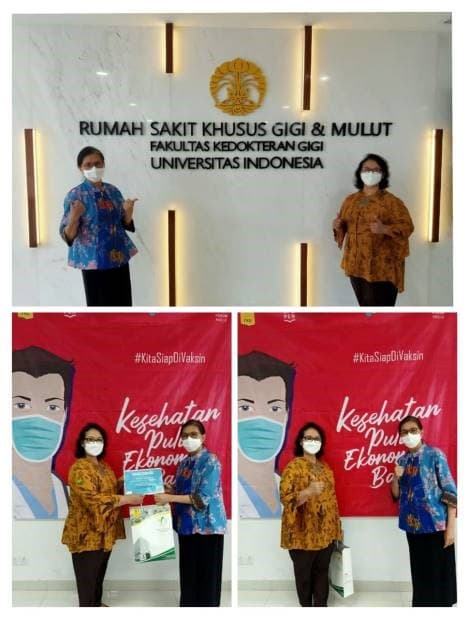 RSKGM FKG UI Berikan Layanan Vaksinasi COVID-19 Untuk Tenaga Kesehatan Dewasa dan Lansia