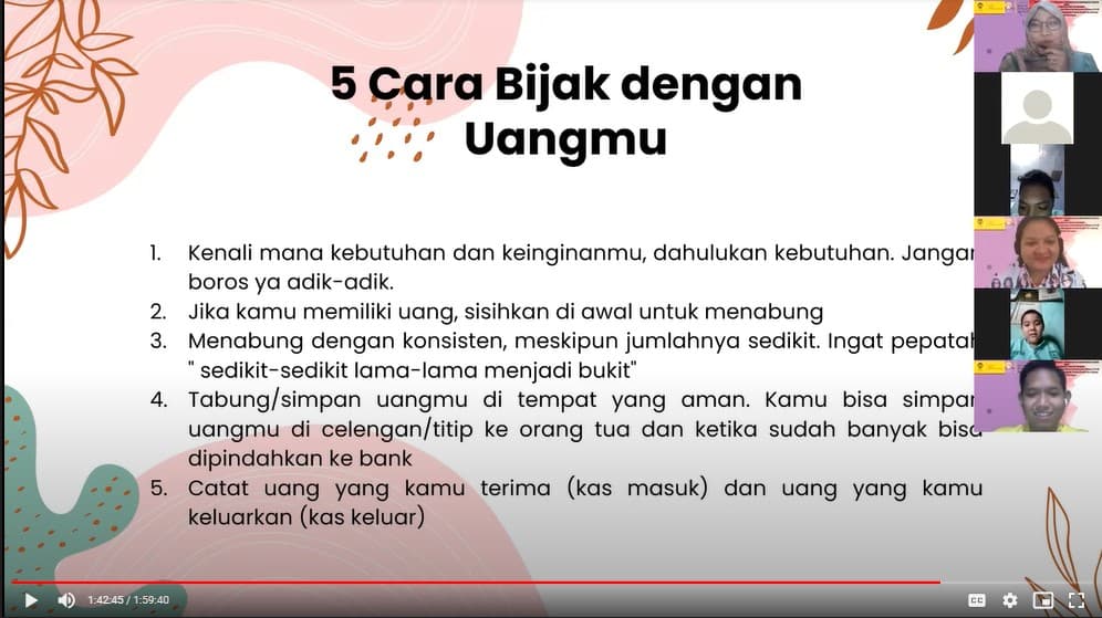 FIA UI Latih Penciptaan Produk Kreatif Decoupage dan Literasi Keuangan Bagi Siswa SLB