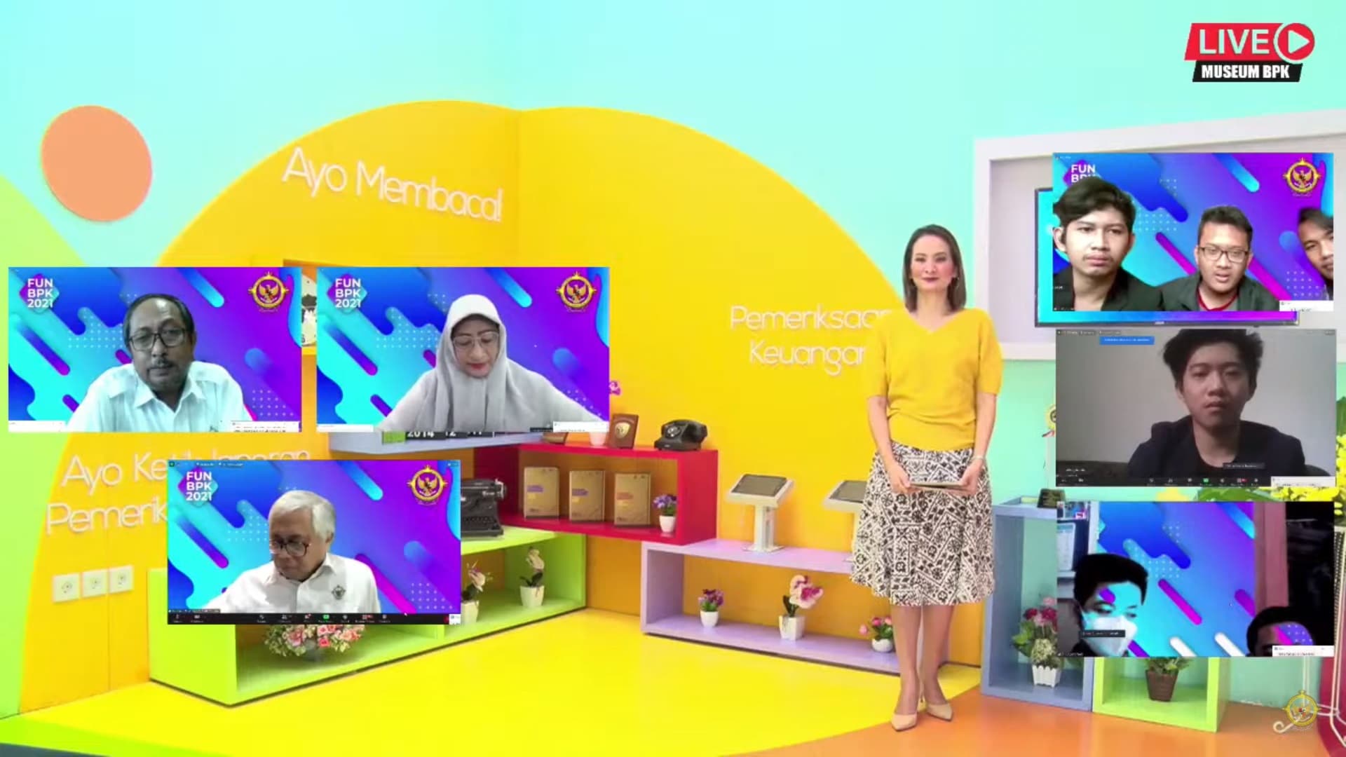 Tim Ksatria UI Juara 1 Cerdas Cermat Online Tingkat Nasional FUN BPK 2021