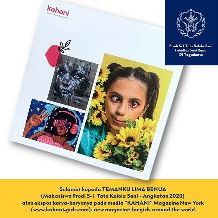 Karya Lukis Mahasiswa Tata Kelola Seni ISI Yogyakarta di Ekspos dalam Majalah Luar Negeri