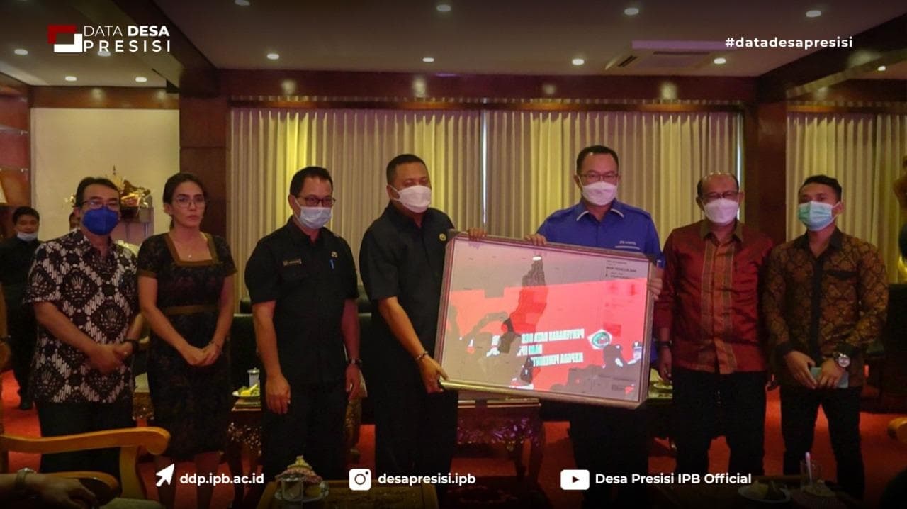 IPB University dan Bupati Segera Realisasikan Data Desa Presisi di Seluruh Gianyar, Bali