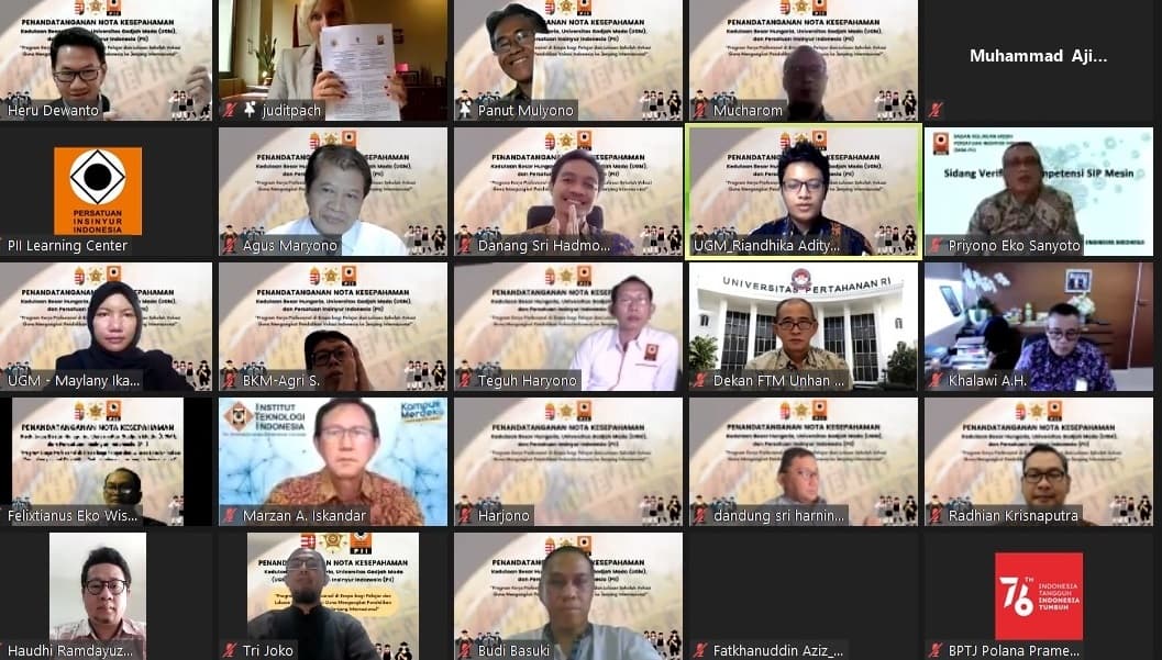 UGM Jalin Kerja Sama dengan Kedubes Hungaria dan PII