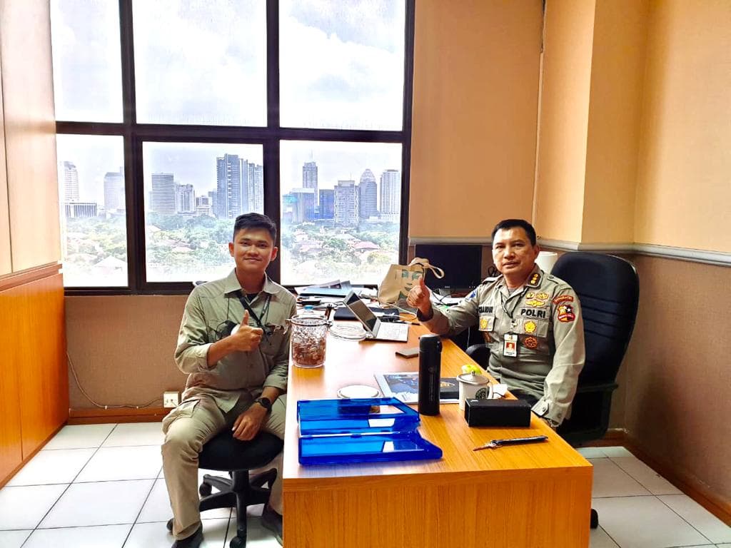 Magang MBKM di Mabes Polri, Dimas Berkesempatan Meliput Event Nasional