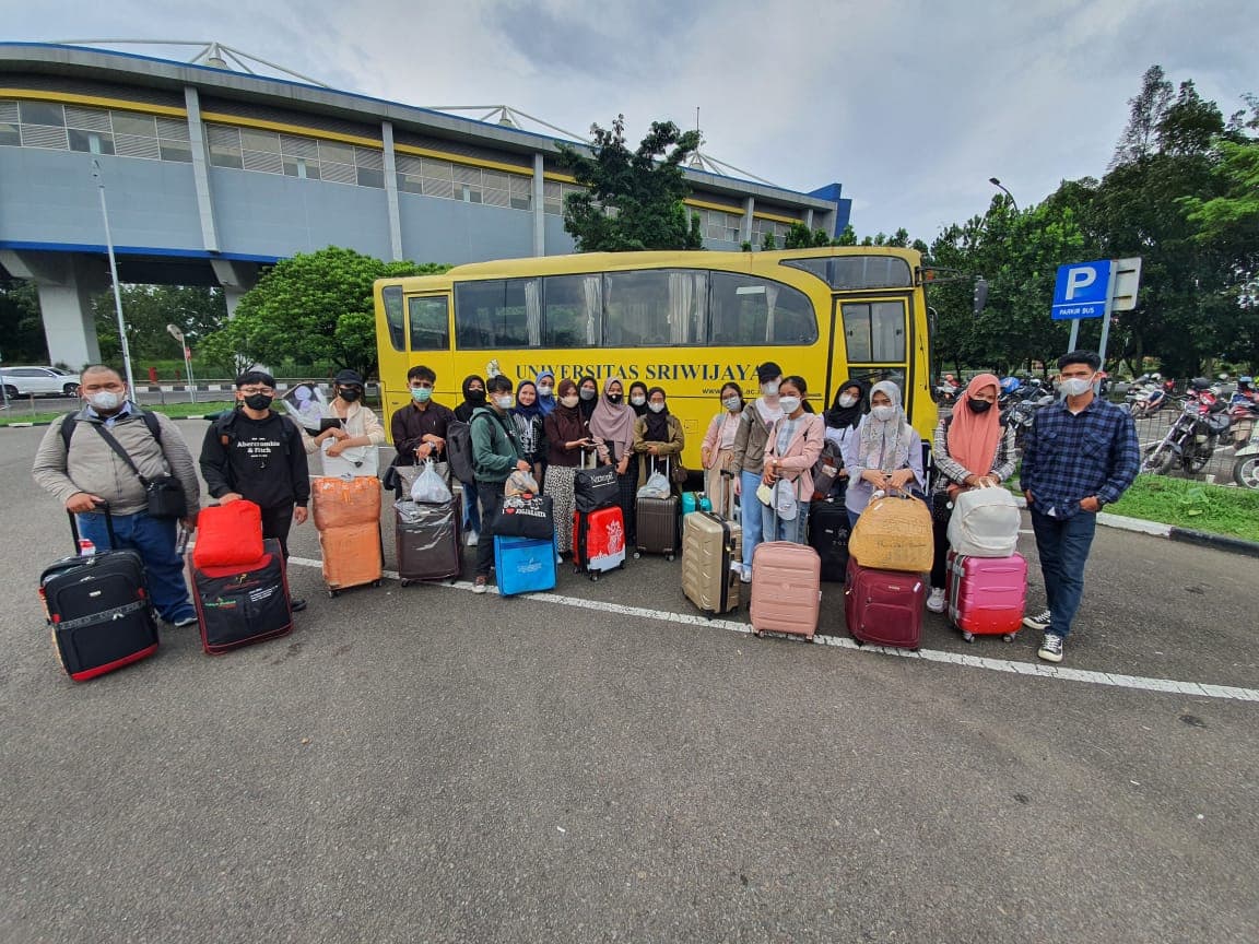 Pelepasan Dan Penerimaan Peserta Mahasiswa Program Pertukaran Mahasiswa Merdeka 2 Tahun 2022 Di Universitas Sriwijaya