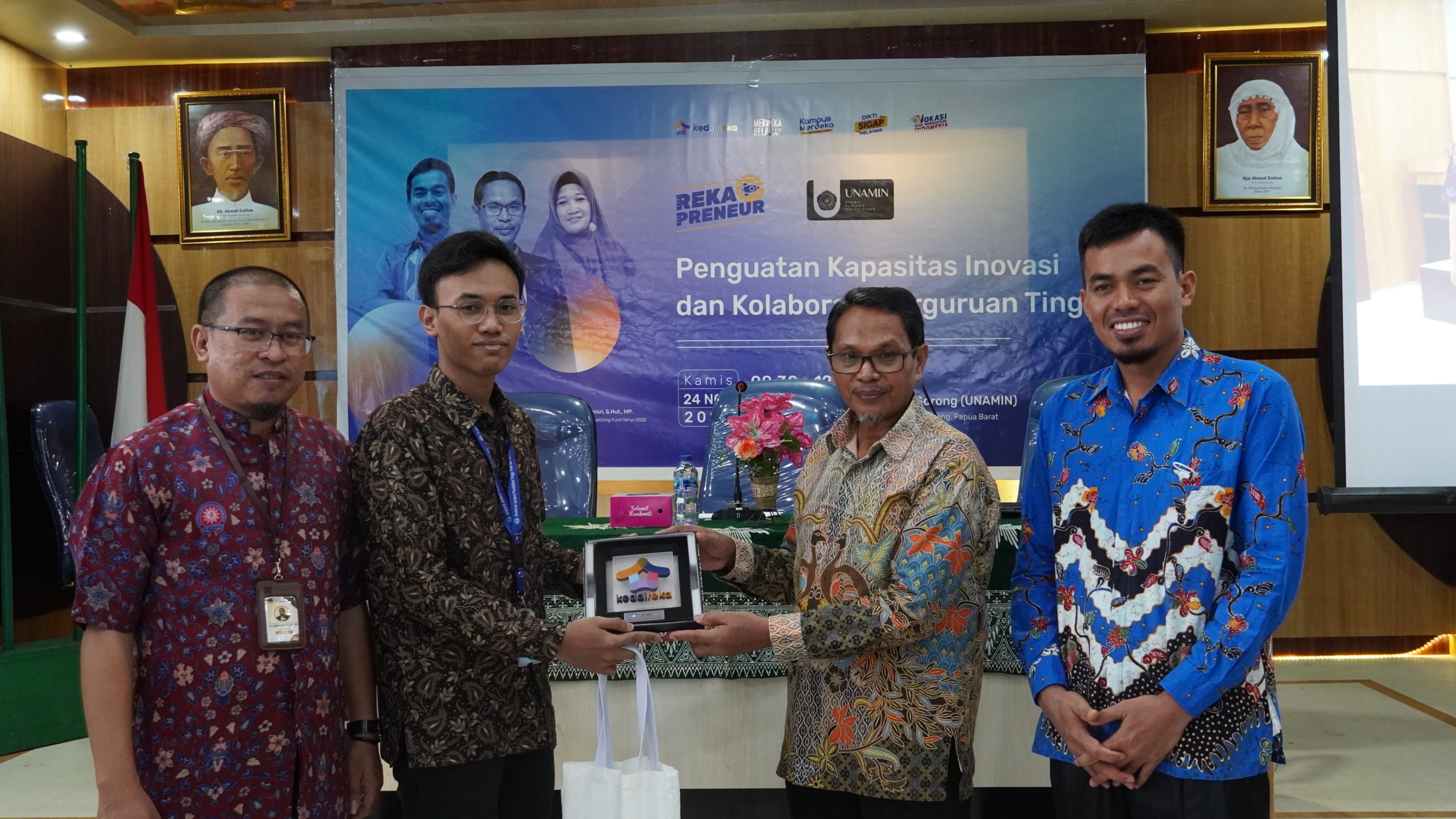 Mengusung Tema “Urgensi Kolaborasi Inovasi antar Perguruan Tinggi dan Industri dalam Bidang Agrikultur”, Kedaireka Hadirkan RekaTalks & RekaPreneur di Lampung