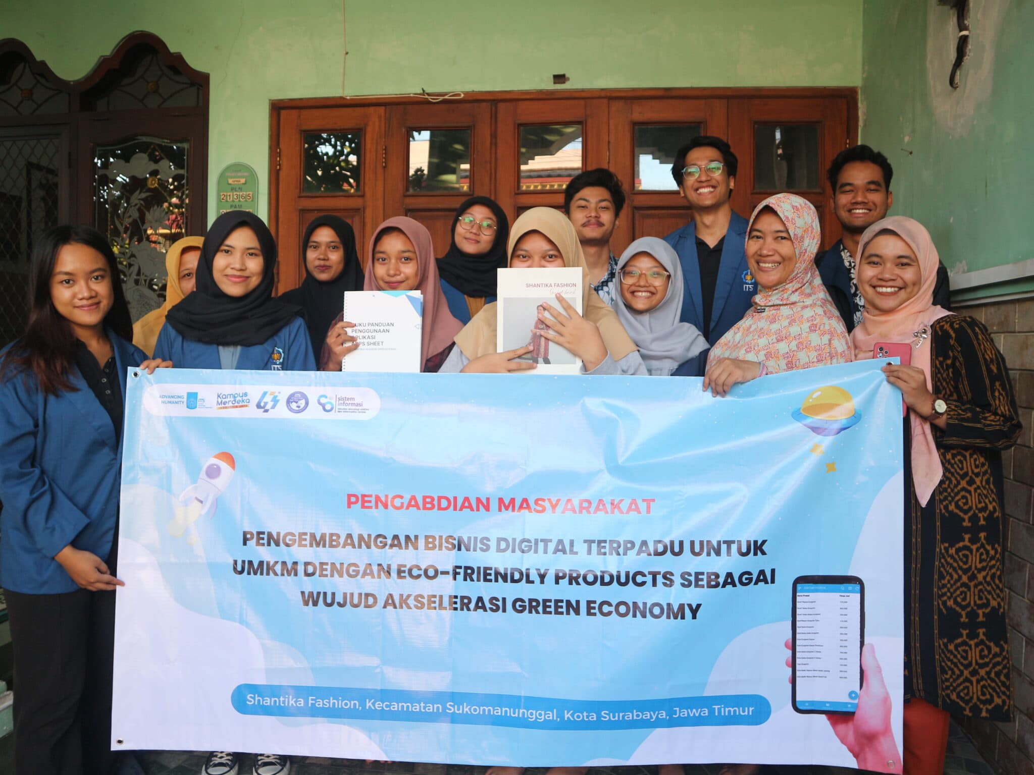 Program Abmas ITS Bantu Digitalisasi Pemasaran dan Operasional UMKM