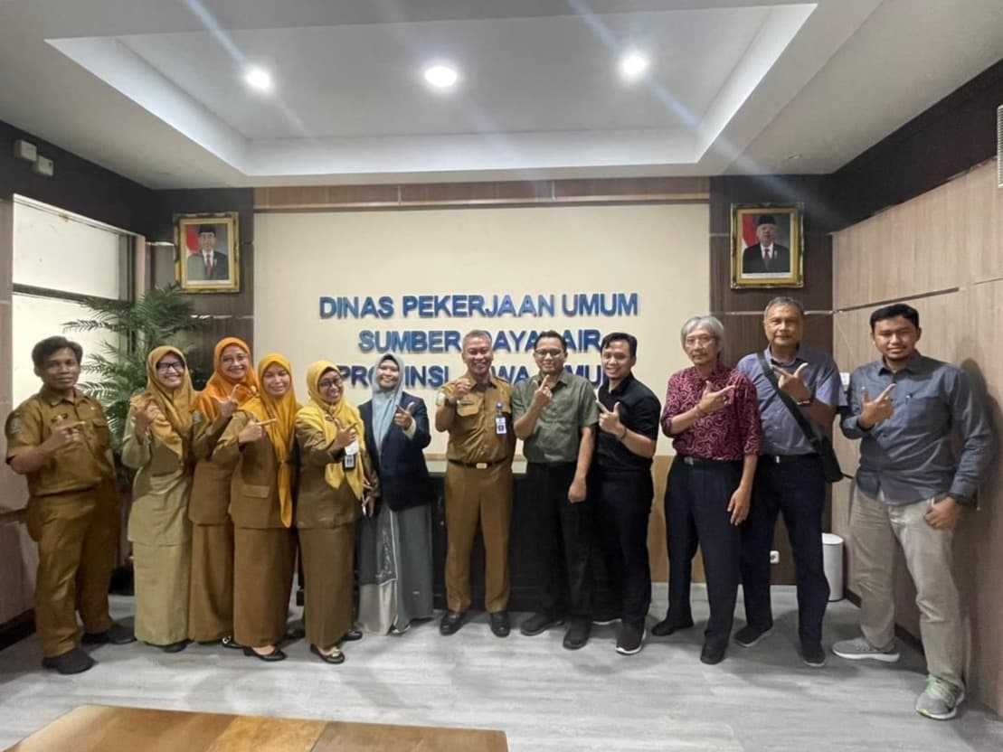 Optimalkan Irigasi, Abmas ITS Rancang Desain untuk Renovasi Bendung