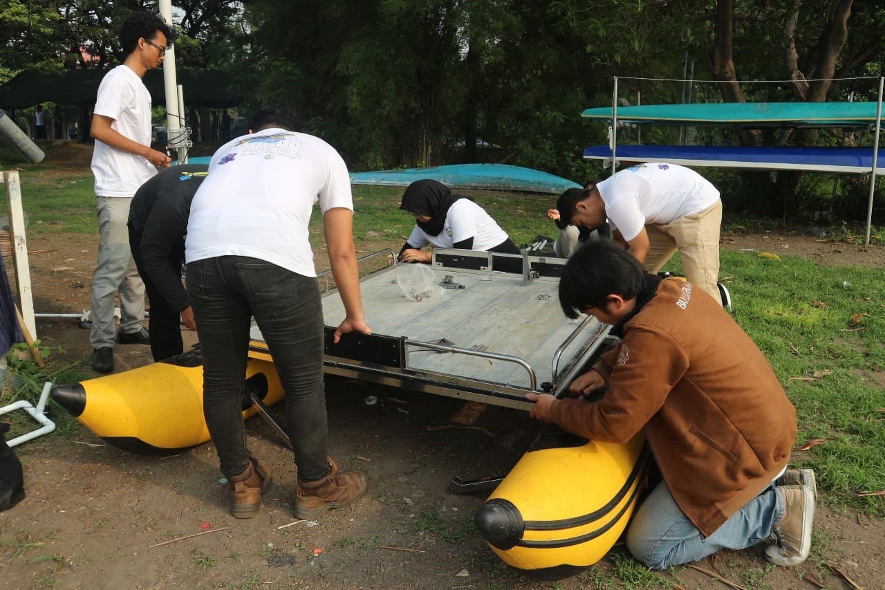 Gandeng Dua Instansi Ternama, ITS Luncurkan Inovasi Kapal Autonomous