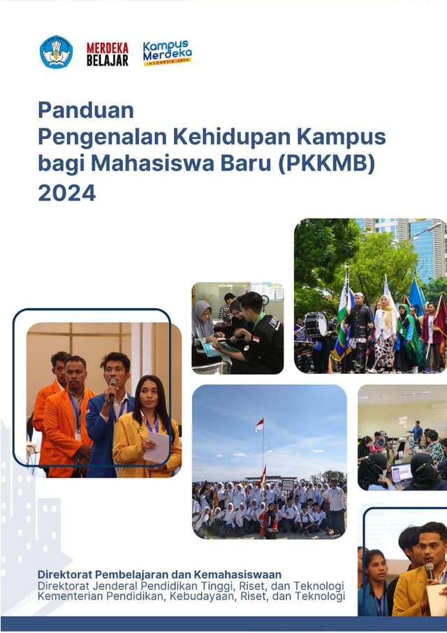 Panduan Pengenalan Kehidupan Kampus bagi Mahasiswa Baru (PKKMB) 2024
