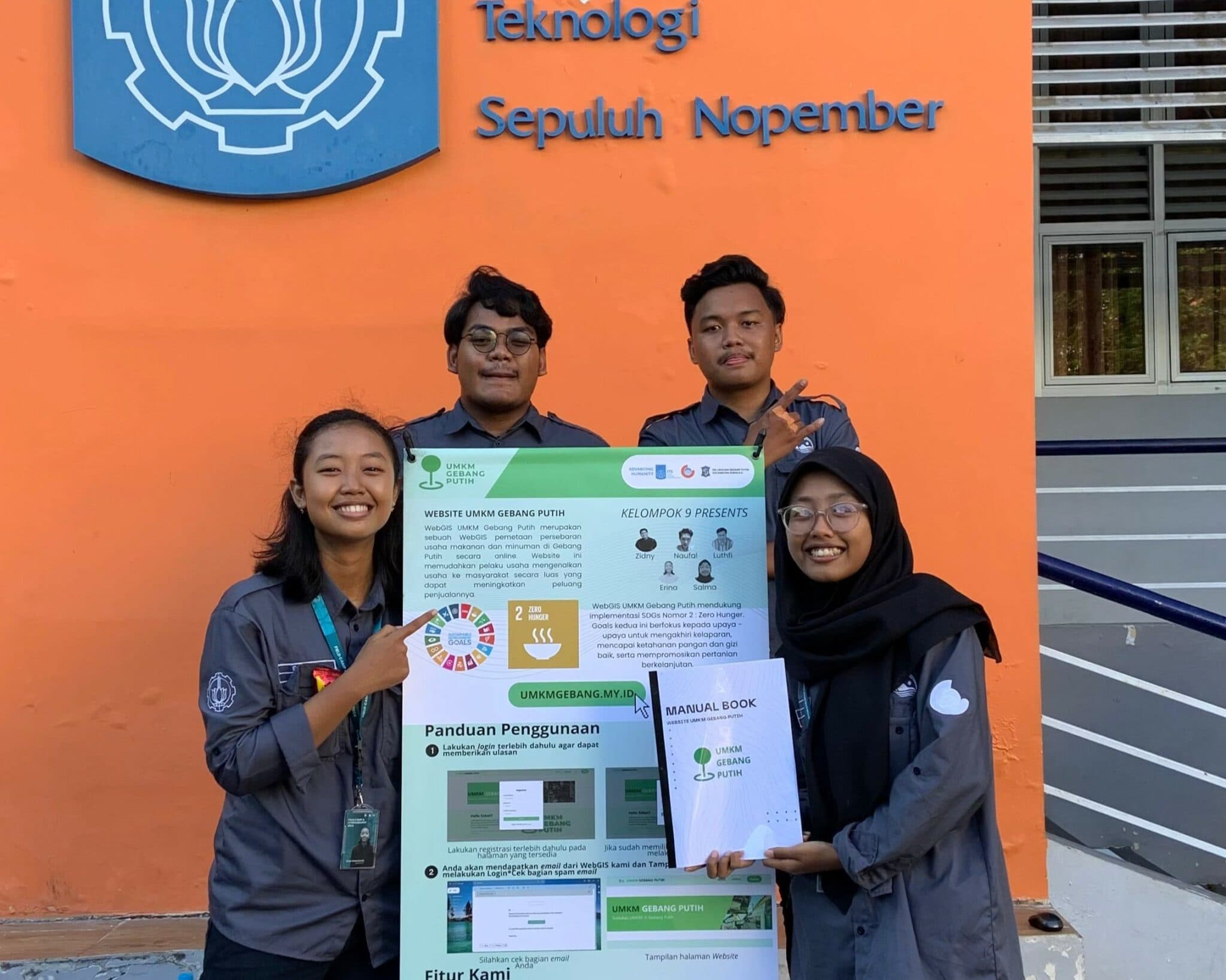 KKN Abmas ITS Ciptakan WebGIS untuk Mendukung UMKM