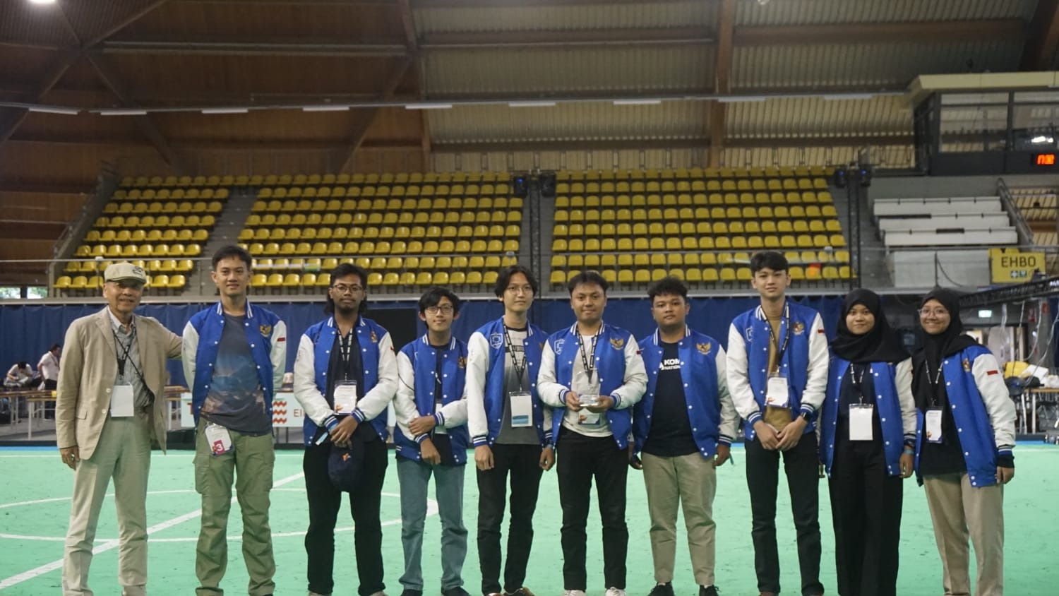 Kembali Berjaya, Ichiro ITS Juarai Kompetisi Robot di Belanda