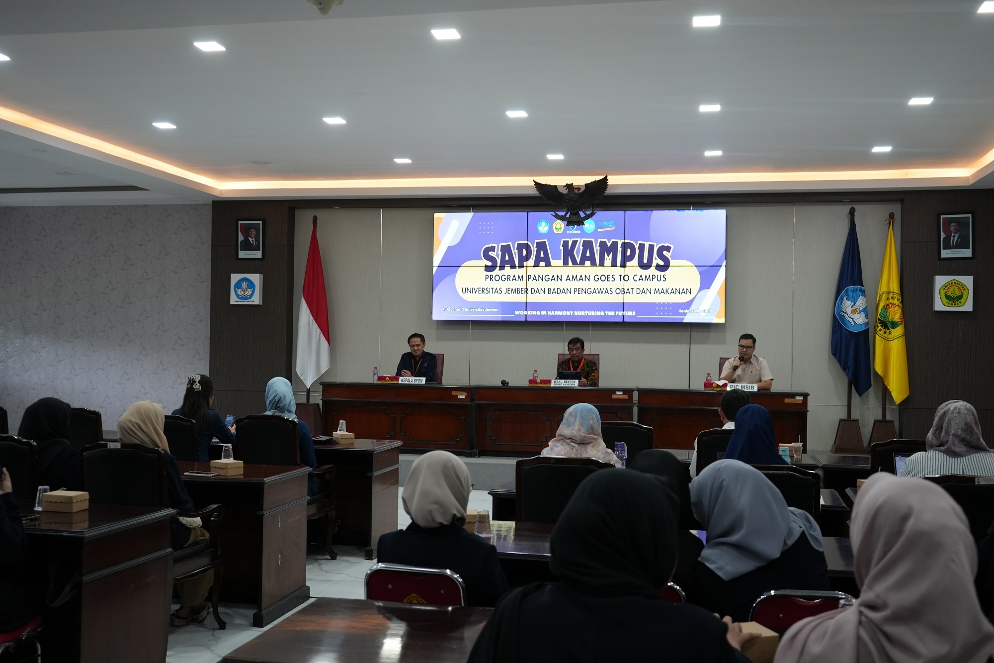 20 Mahasiswa UNEJ Disiapkan Jadi Fasilitator Pangan Aman