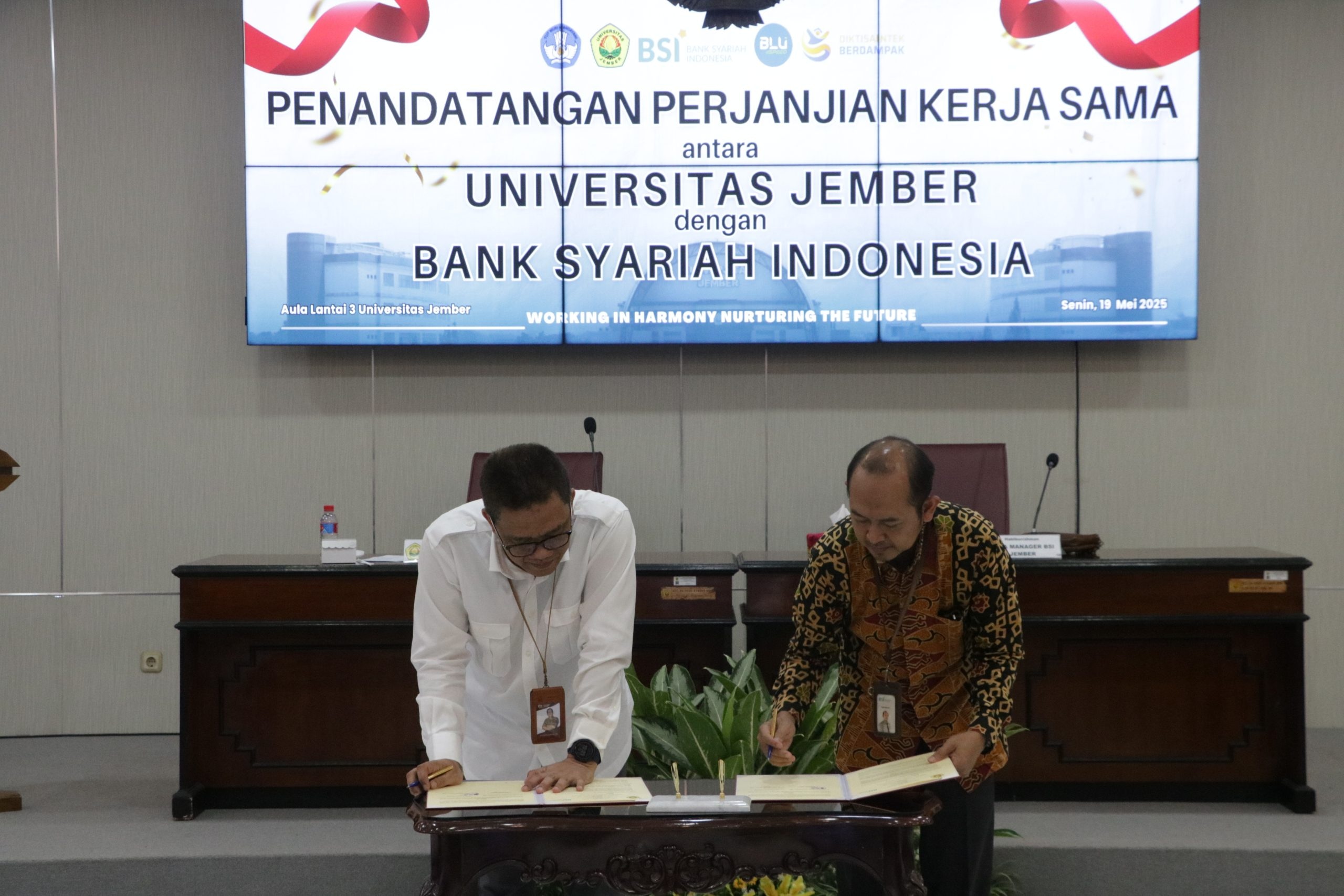 UNEJ dan BSI Sepakat Lanjutkan Kerja Sama