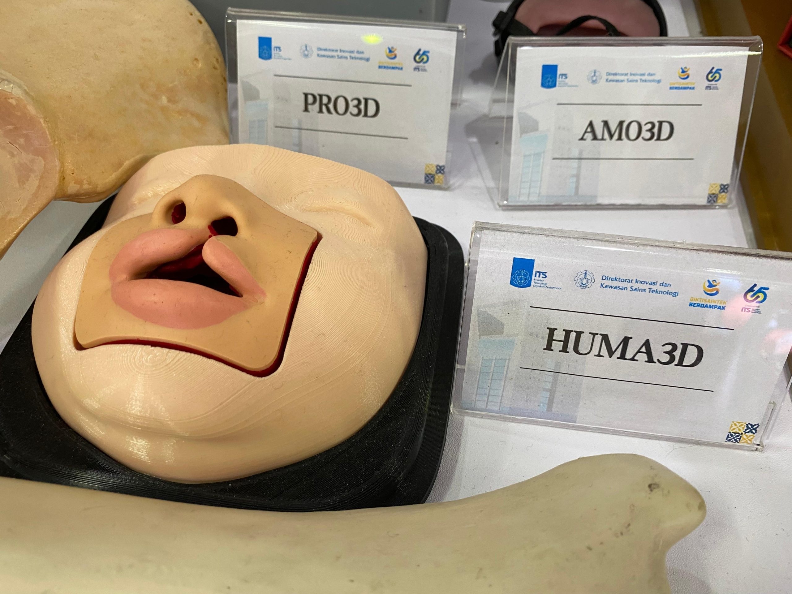 Kolaborasi ITS–UNAIR Hadirkan HUMA3D di KSTI 2025: Manekin Pendidikan Medis untuk Bedah Bibir Sumbing