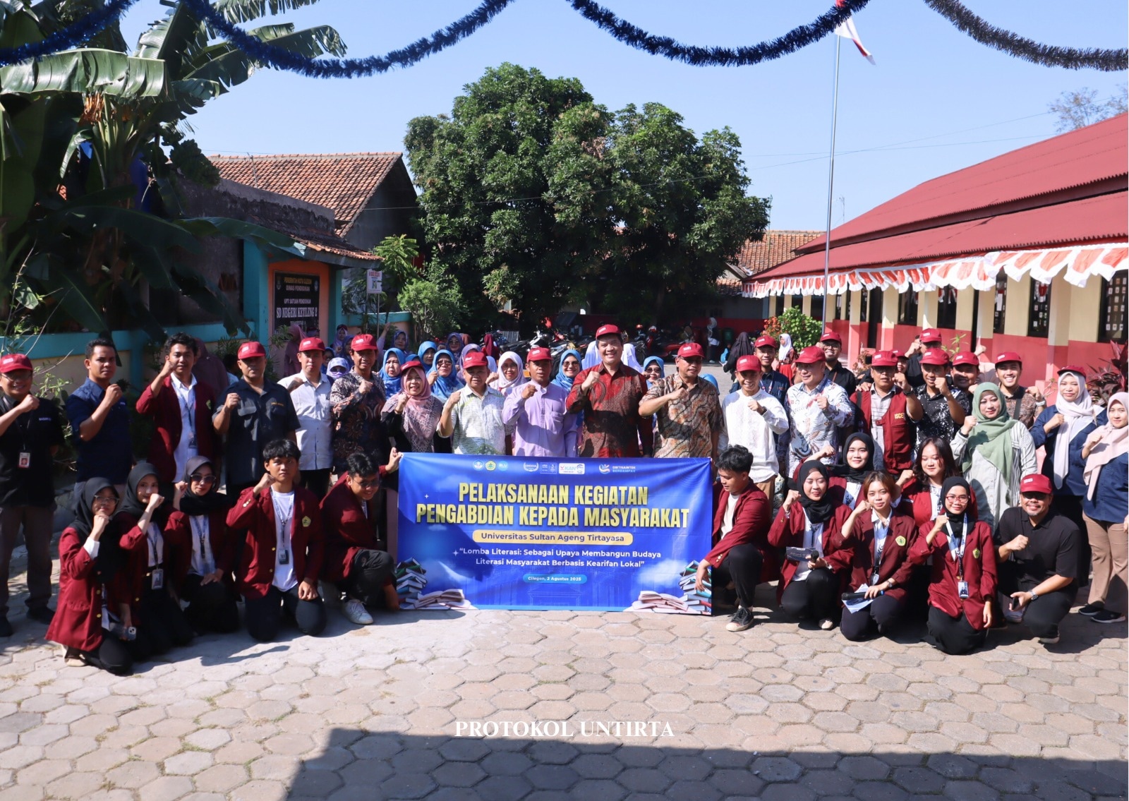 Untirta Gelar Monev KKM Tematik Literasi 2025 di Dua Lokasi di Kota Cilegon