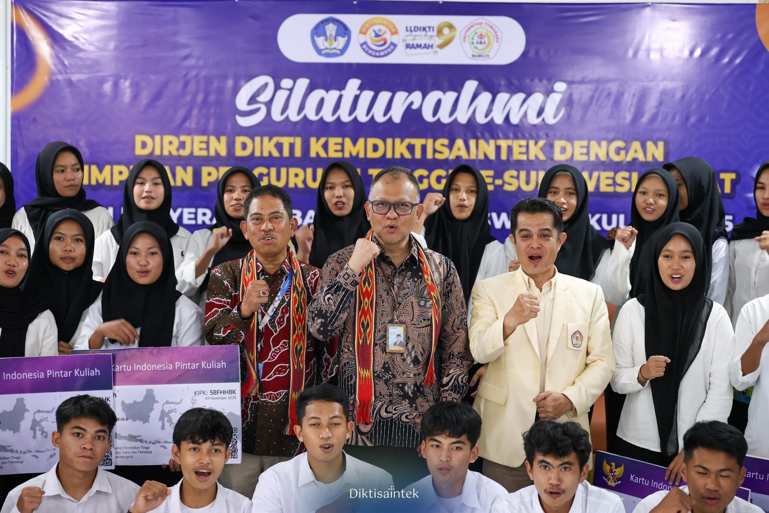 Menuju Harap dari Mamuju: Dirjen Dikti Menyambangi 107 Mahasiswa Penerima KIP Kuliah di Universitas Tomakaka