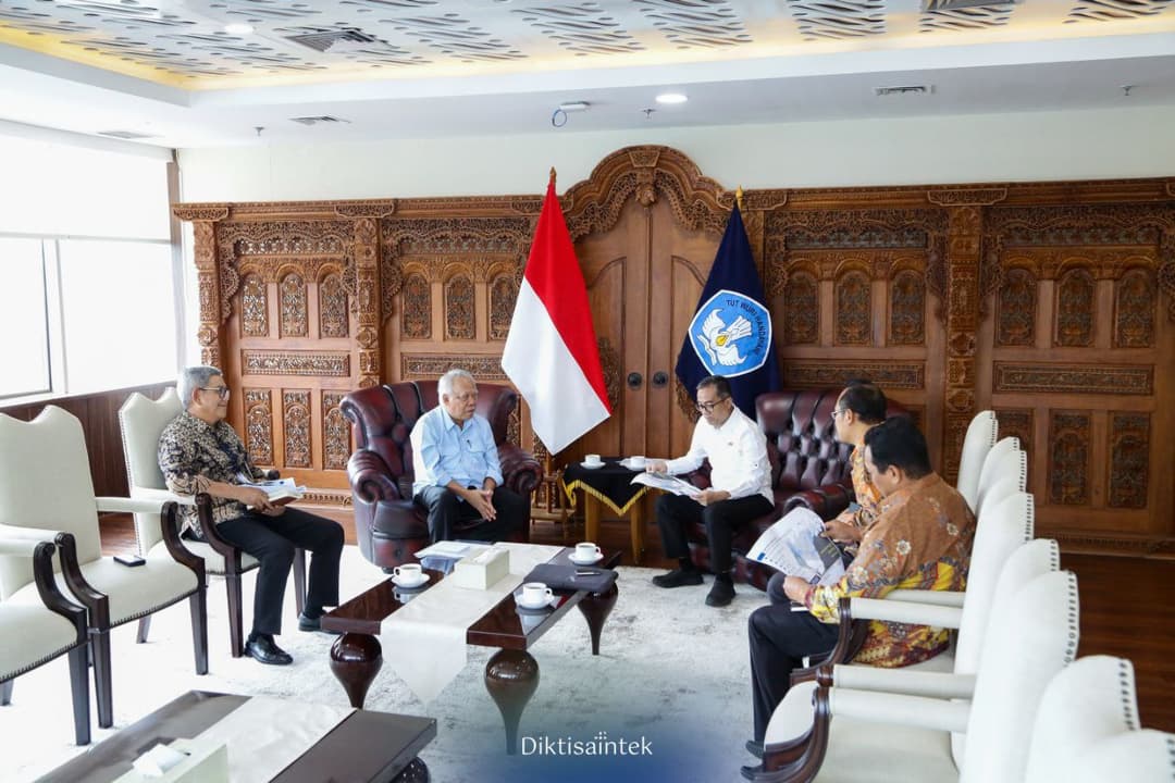 Mendiktisaintek Audiensi dengan Kepala OIKN