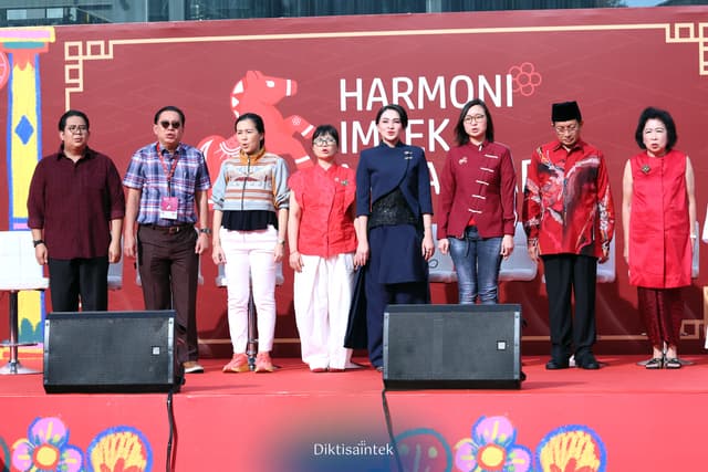 Wamendiktisaintek Menghadiri Perayaan Imlek Nasional