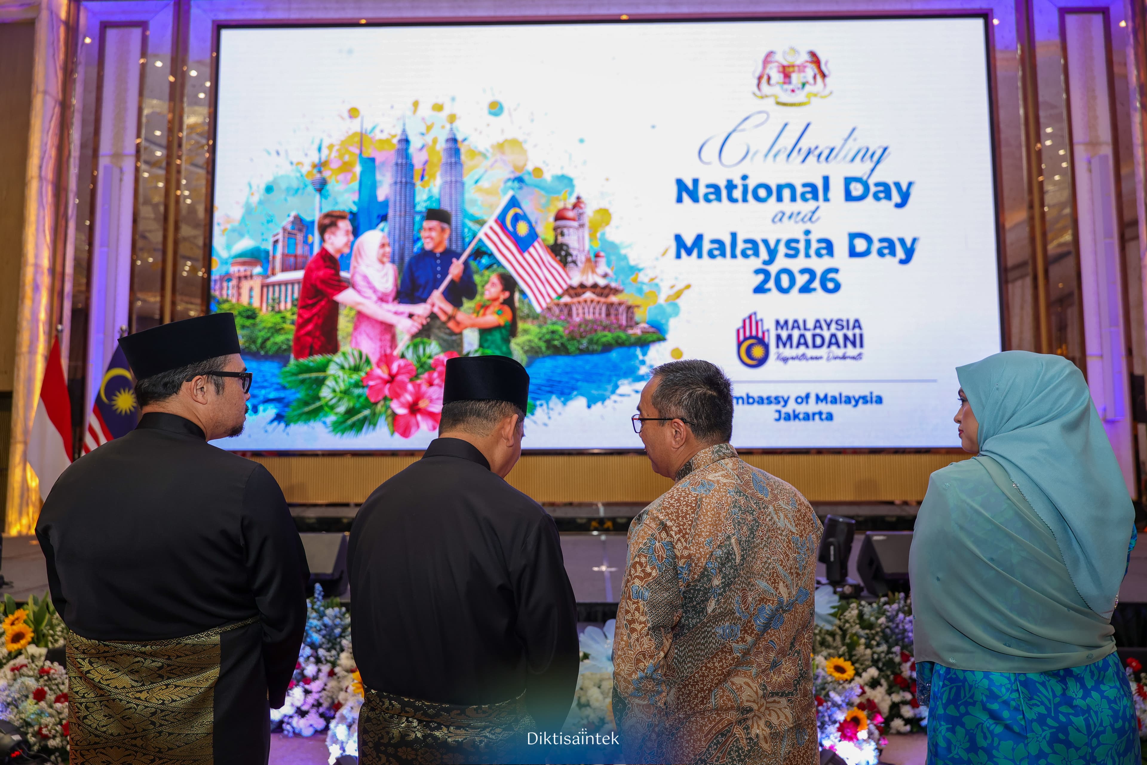 Mendiktisaintek Mewakili Pemerintah RI dalam Hari Nasional Malaysia 2026