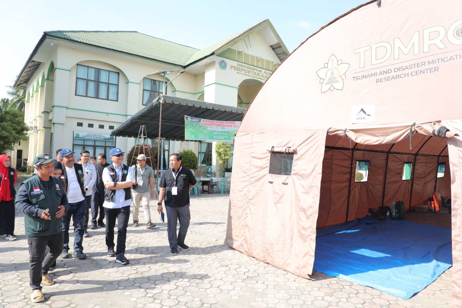 Tiga Kampus Bangun Posko Bersama, Sigap Bantu Korban Terdampak Bencana di Aceh