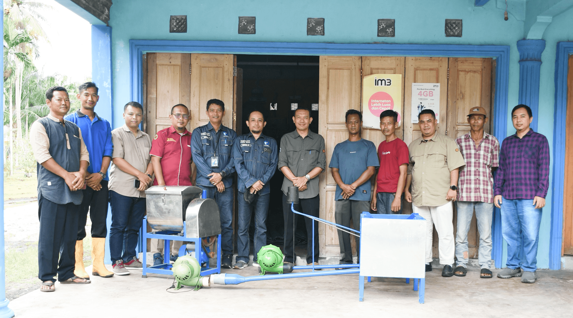 Teknologi Tepat Guna Polbeng Sukses Tingkatkan Nilai Ekonomi Ikan Lomek di Desa Pambang Baru