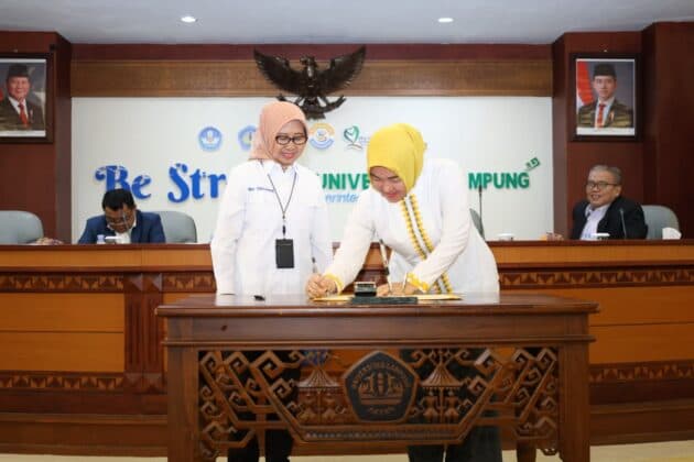 Unila Perkuat Tata Kelola Akuntabel Melalui Penandatanganan Perjanjian Kinerja 2026