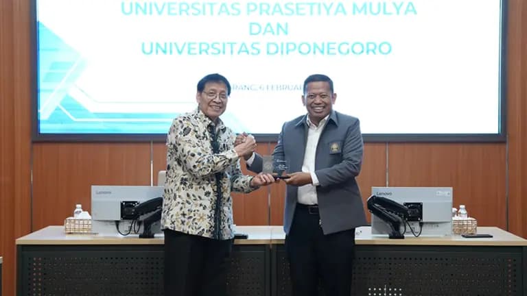 UNDIP - Universitas Prasetiya Mulya Jalin Kerja Sama Tri Dharma Perguruan Tinggi untuk Hasilkan Inovasi Bermanfaat bagi Masyarakat