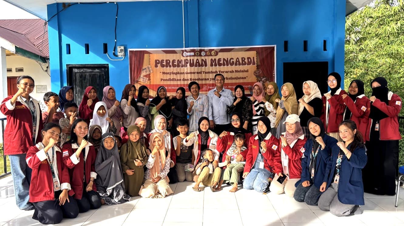 Mahasiswa Unib di Kota Niur, Menyemai Harapan Pendidikan, Kesehatan dan Lingkungan Berkelanjutan