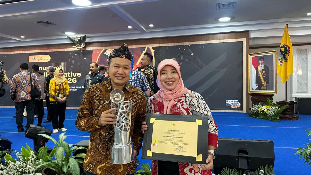 UNDIP PT Terbaik Se-Jateng dalam Collaborative Award 2026, Tegaskan Komitmen Kampus Bermartabat dan Bermanfaat