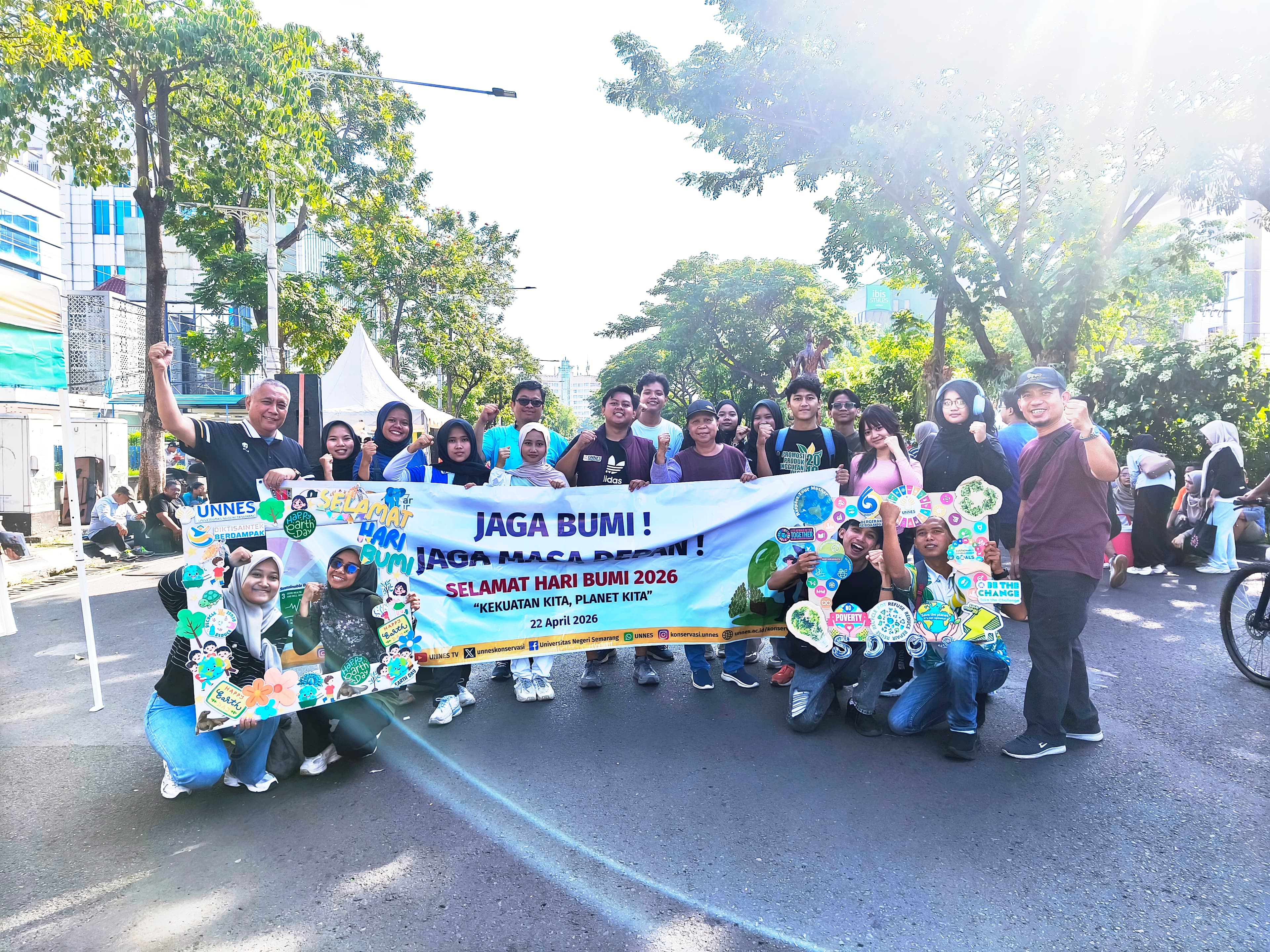 Hari Bumi 2026, UNNES Ajak Masyarakat Jaga Bumi Lewat Kampanye Lingkungan