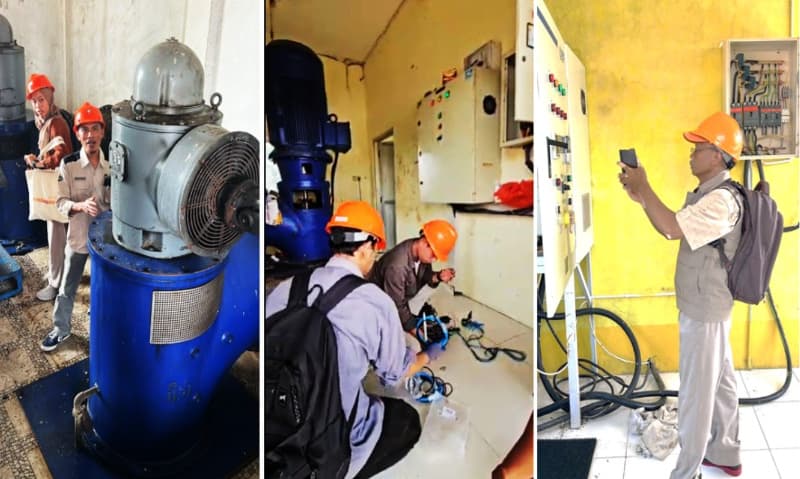 UNDIP - Blue Deal Netherland Hadirkan Solusi Energi Surya untuk Atasi Banjir di Pekalongan