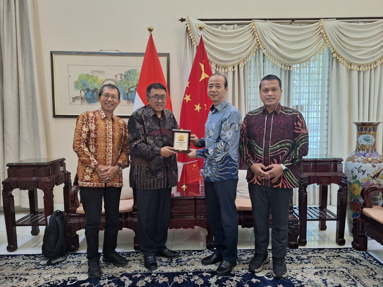 Hidupkan Kembali Semangat 'Big Port' Palembang, UNSRI Gandeng Konjen China Cetak Alumni Berstandar Internasional