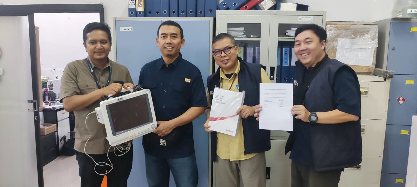 Sinergi Digitalisasi Medis: FASILKOM UNSRI Terima Alat ICU dari RSMH untuk Riset Ekstraksi Data Real-Time