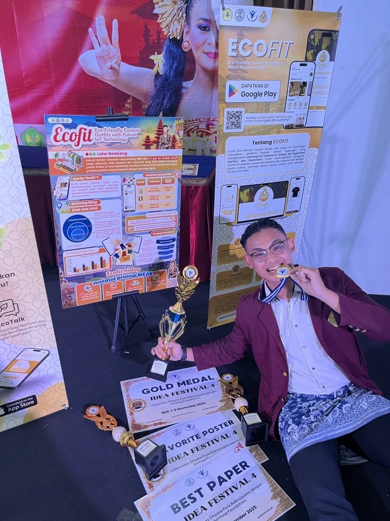 Dari Blockchain hingga Kerupuk Kerang: Muhammad Bagas Althaafah dan Dampak yang Melampaui Batas Kampus