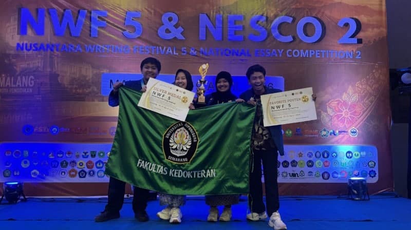 Mahasiswa FK UNDIP Kembangkan Inovasi Berbasis Limbah MBG, Borong Penghargaan di NWF 2026