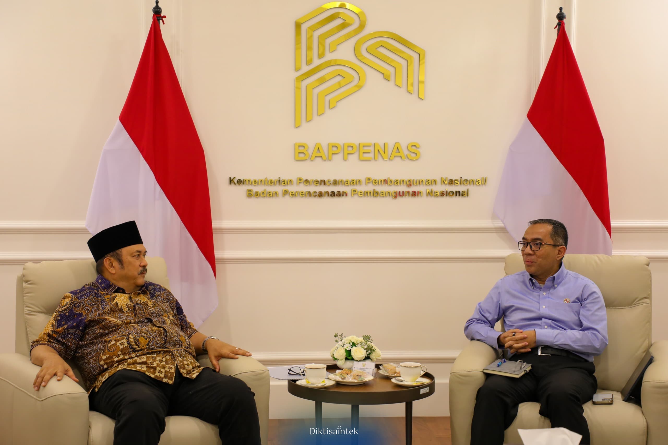 Kemdiktisaintek dan Bappenas Perkuat Pendidikan Tinggi, sebagai Fondasi Pembangunan Nasional