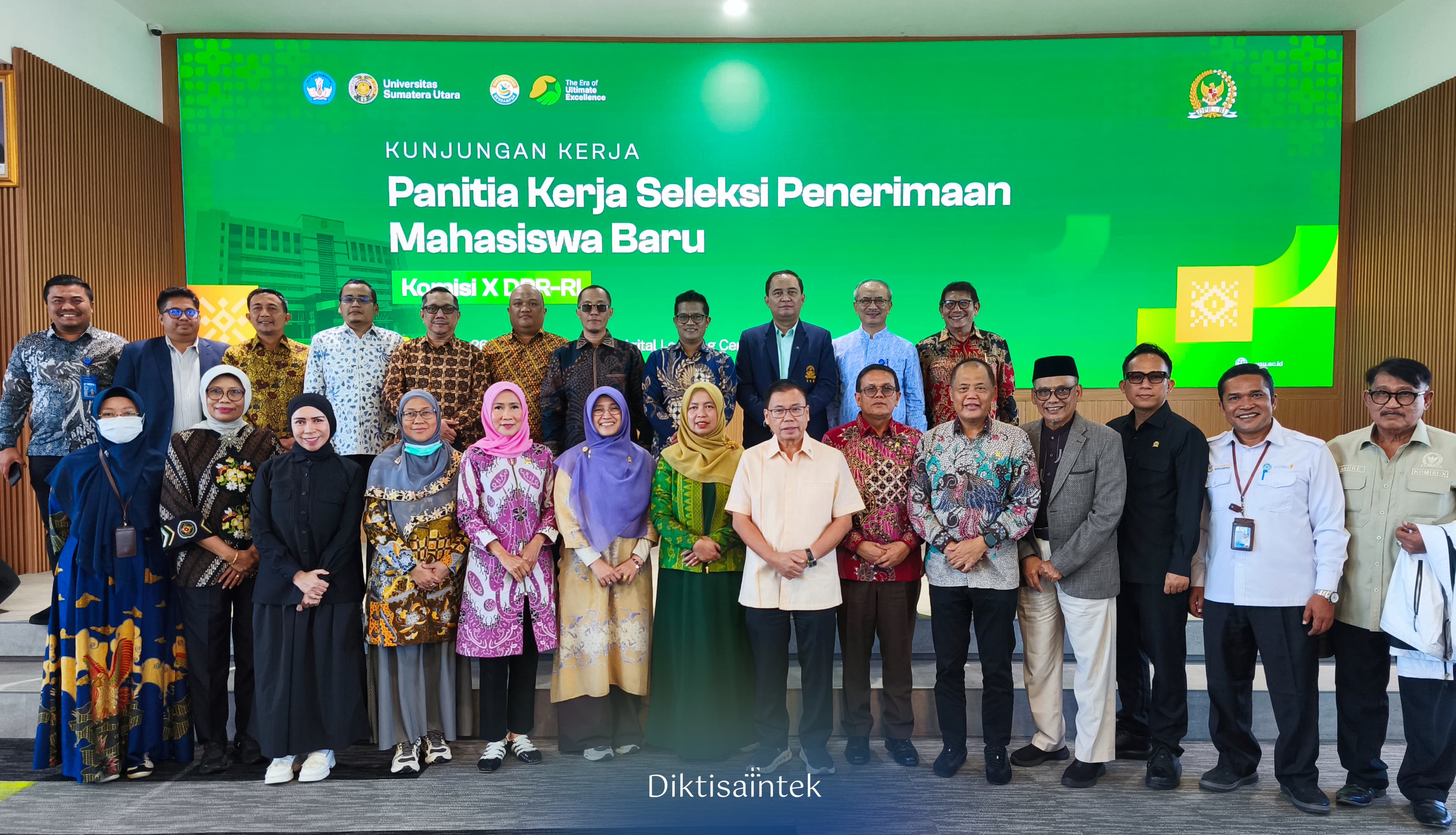 Kemdiktisaintek dan Komisi X DPR RI Serap Aspirasi Seleksi Penerimaan Mahasiswa Baru di Sumatra Utara