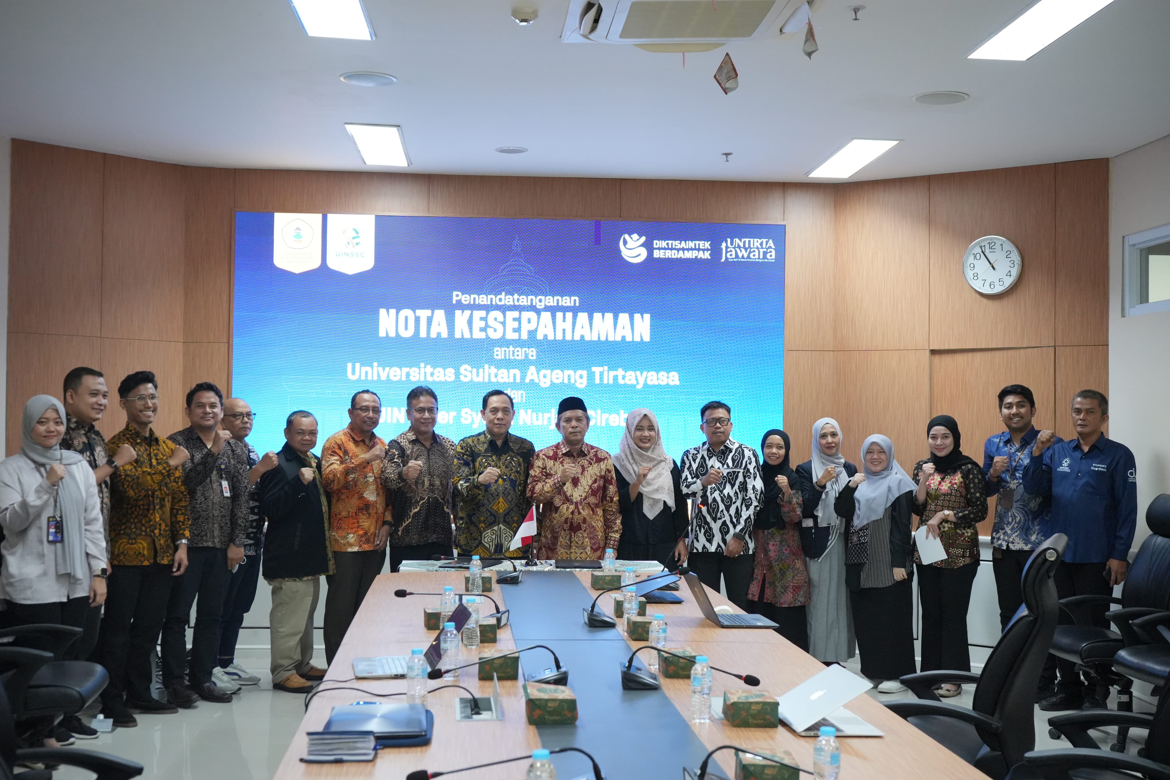 Untirta dan UIN Siber Syekh Nurjati Cirebon Perkuat Kolaborasi Tridarma dan Internasionalisasi
