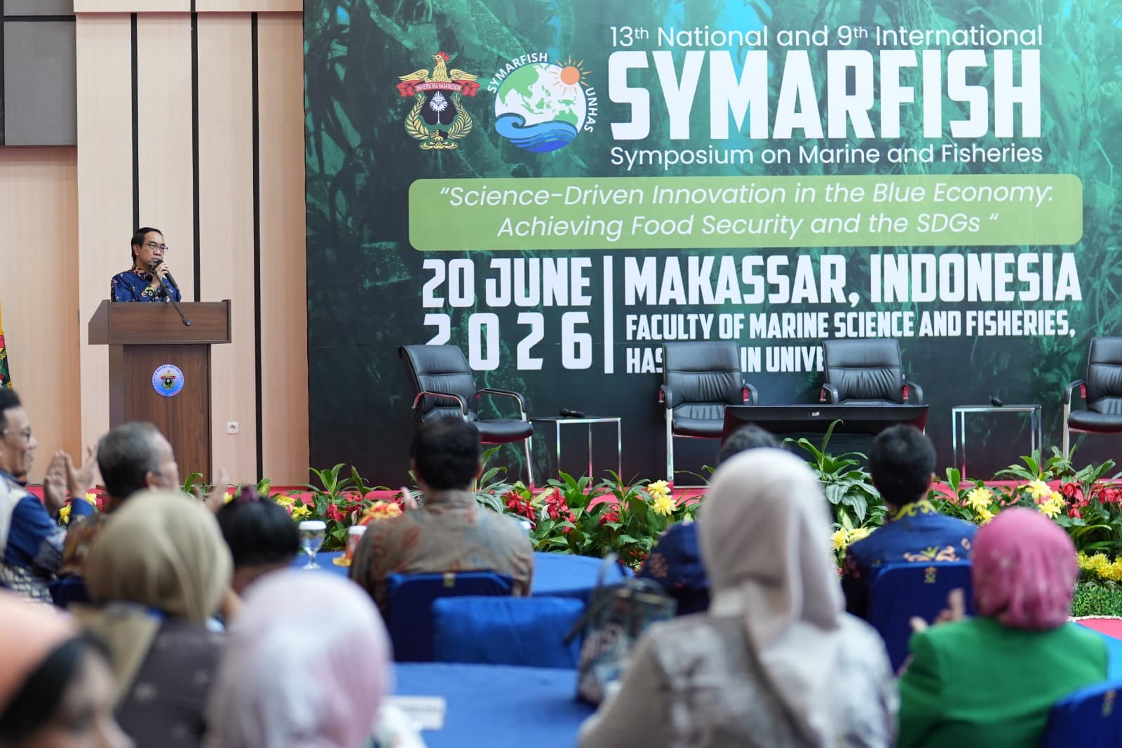 SYMARFISH Unhas Dorong Inovasi Kelautan untuk Ketahanan Pangan dan Ekonomi Biru