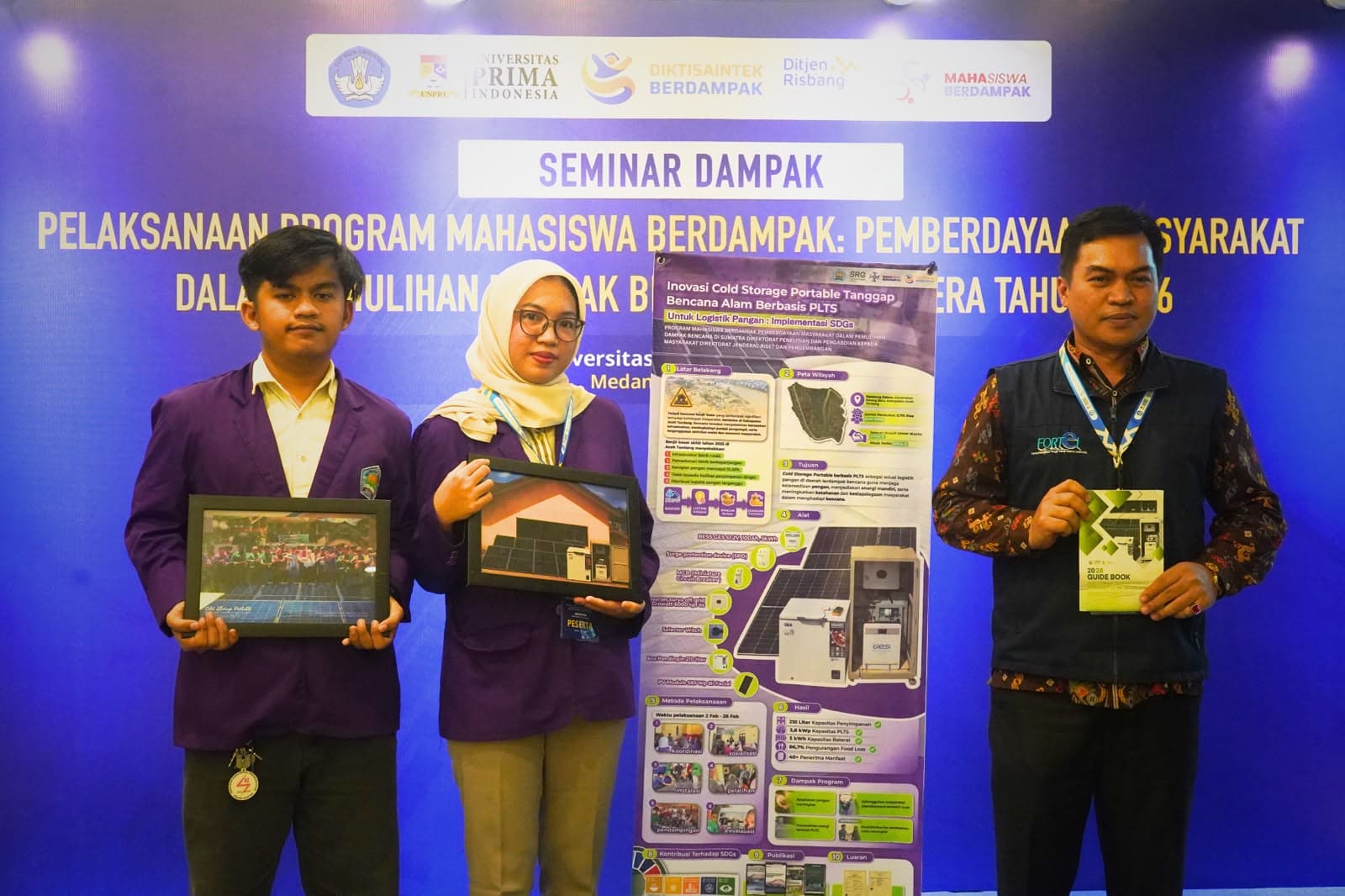 Mahasiswa Politeknik Negeri Medan Hadirkan Cold Storage Bertenaga Surya untuk Mendukung Pemulihan UMKM Pascabencana di Aceh Tamiang